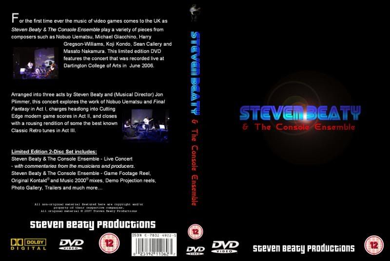 dvd cover design. DVD Case design