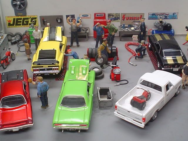 1 64 scale diorama accessories