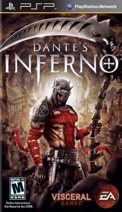 dantes inferno psp ps3 xbox360 cover ea