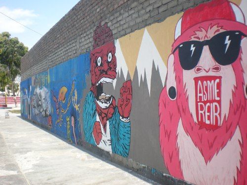 trujillo calles graffiti
