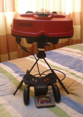 virtual boy nintendo 1995 mario tennis