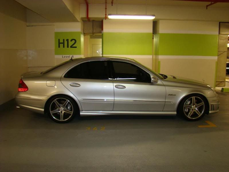 W211 lowering springs. EClass SGMerc MercedesBenz Enthusiast