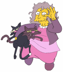 simpsons_CrazyCatLady.gif