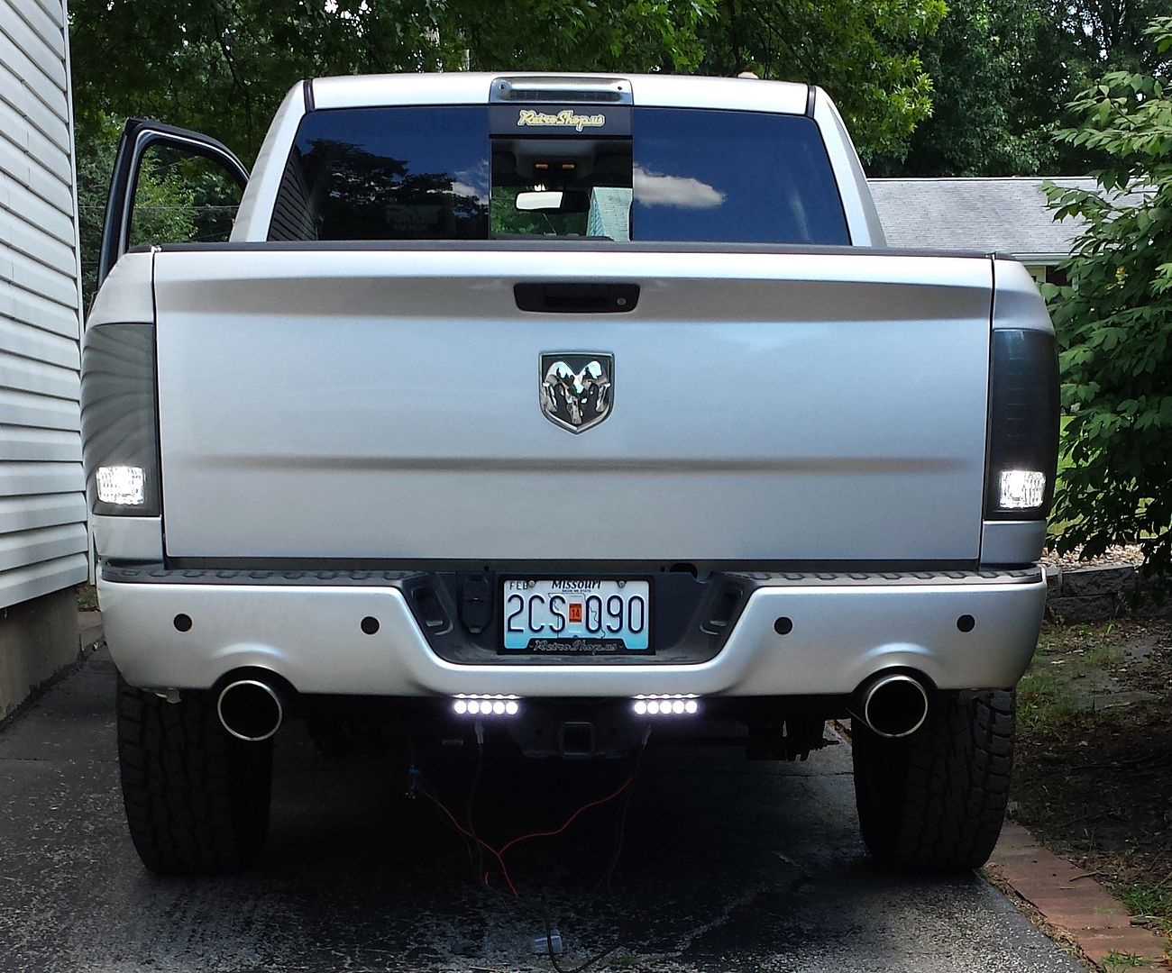 Aux backup lights installed today DodgeTalk Dodge Car Forums, Dodge