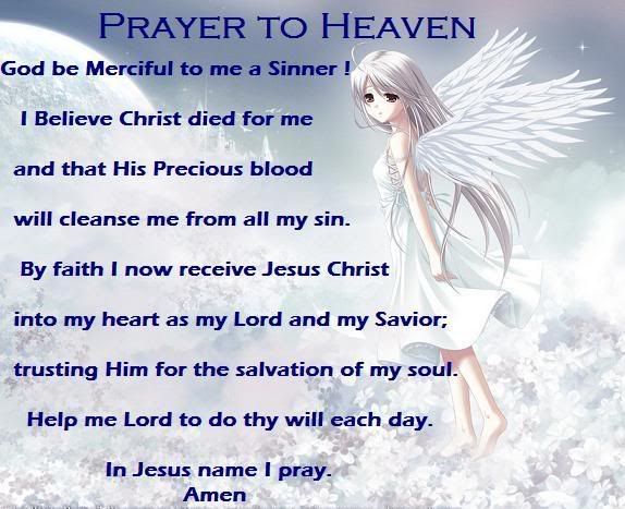 Prayer to Heaven