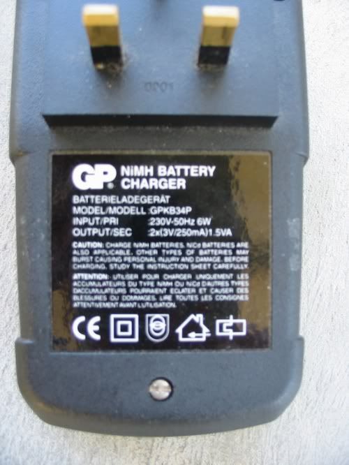 Nimh Battery Charger Gpkb34p  -  2