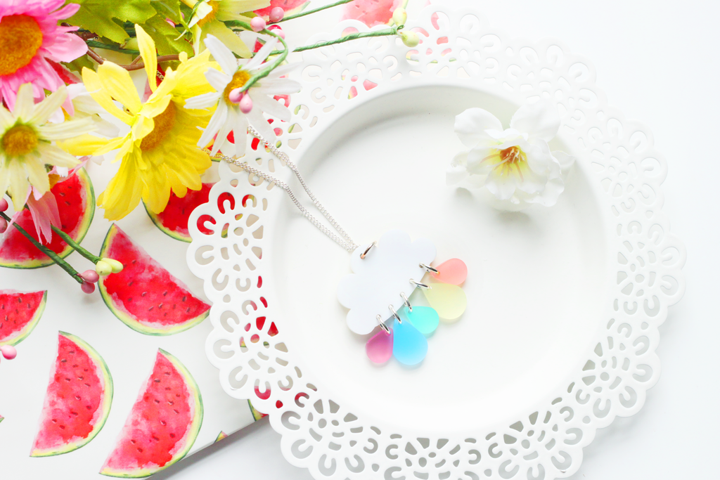 a picture of Tatty Devine April Showers necklace