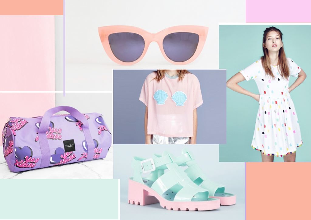 A photo of lazy oaf pieces