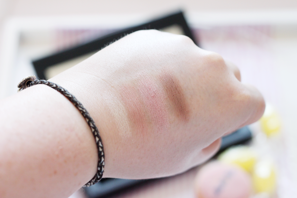 MeMeMe soft rose eyeshadow swatches