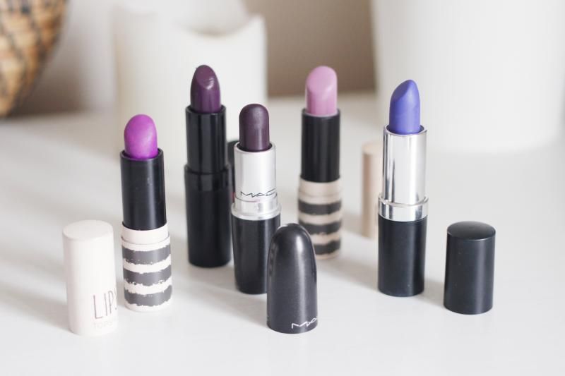 purple lipsticks blogger favourites