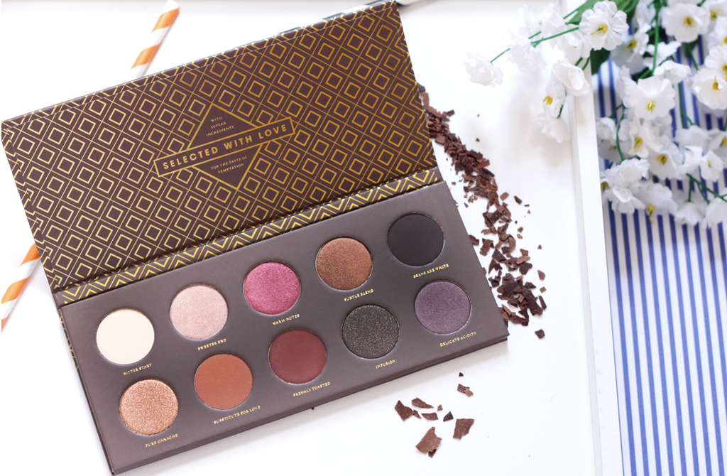 a photo of the Zoeva Cocoa Blend Eyeshadow Palette