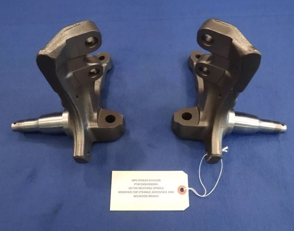 For Sale 8793 FOXBODY MUSTANG V8 SPINDLES FOR AFTERMARKET BRAKES