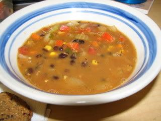 02/26 Lunch Black Bean Soup