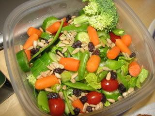 02/26 Lunch Veggie Tray Salad