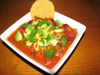 03/01 Dinner Vegetable Chili