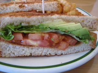 Joy of Eating Cheesy Avocado Sandwich