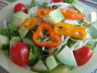 The salad