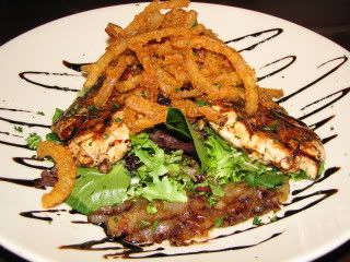 BJ's Balsamic Glazed Chicken Over Mixed Greens
