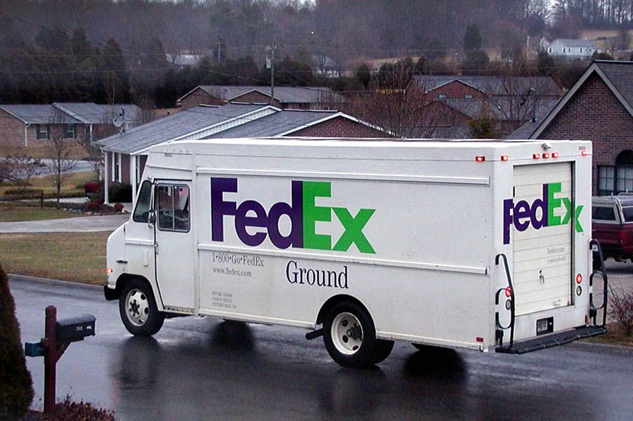 Fedex Ground Van