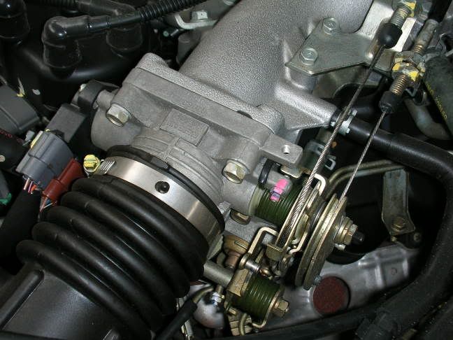 Nissan xterra throttle body thermo element #6