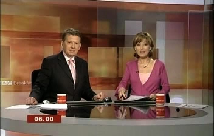 Good morning and welcome to Breakfast with Bill Turnbull and Sian Williams 