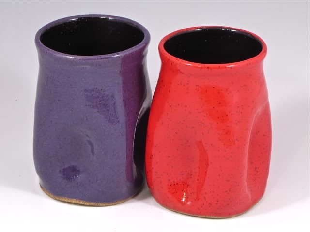 Goth pair of adult squishy cups