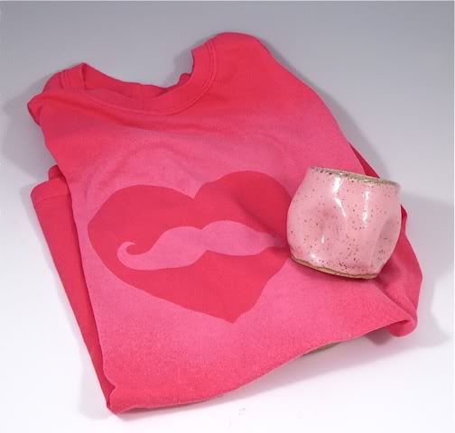 I mustache you- Will you...be my Valentine?  Squishy & shirt collab:  Katie's Lair & RSE