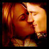 cheek kiss after family dinner * naley