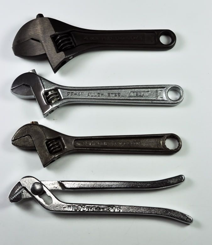 small adjustable wrench