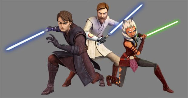 Yeah, Anakin, Ahsoka and Obi-Wan all have new models.