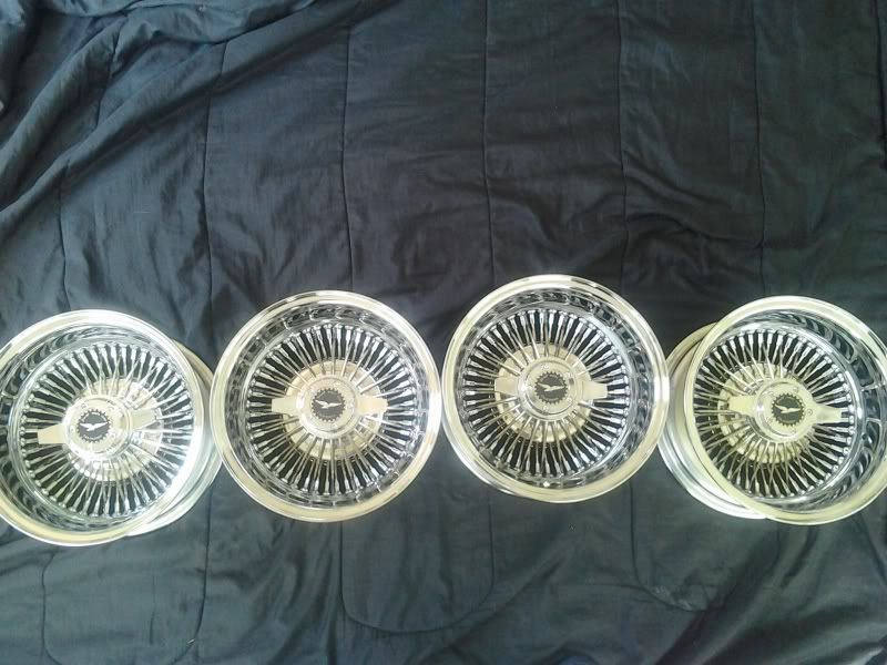 ZENITH OF CALIFORNIA NEW 13X7 72 SPOKES ALL CHROME W STAINLESS SPOKES