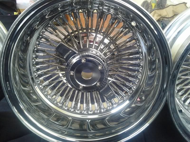 ZENITH OF CALIFORNIA NEW 13X7 72 SPOKES ALL CHROME W STAINLESS SPOKES