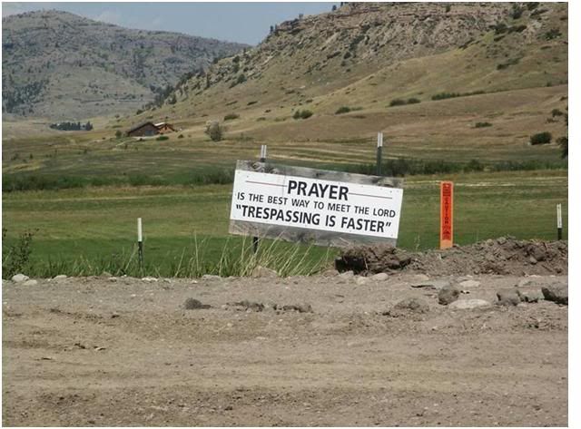 Don't trespass in Wyoming! - Homesteading Questions