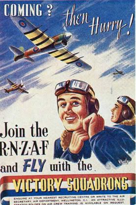 A 1943 Recruiting Poster for the RNZAF