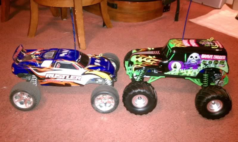 traxxas monster jam grave digger