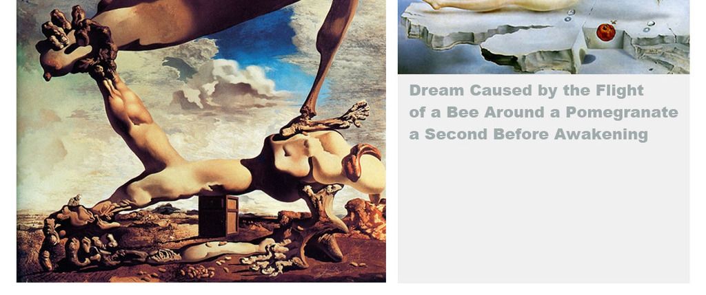 Dream Caused by the Flight of a Bee Around a Pomegranate a Second Before Awakening