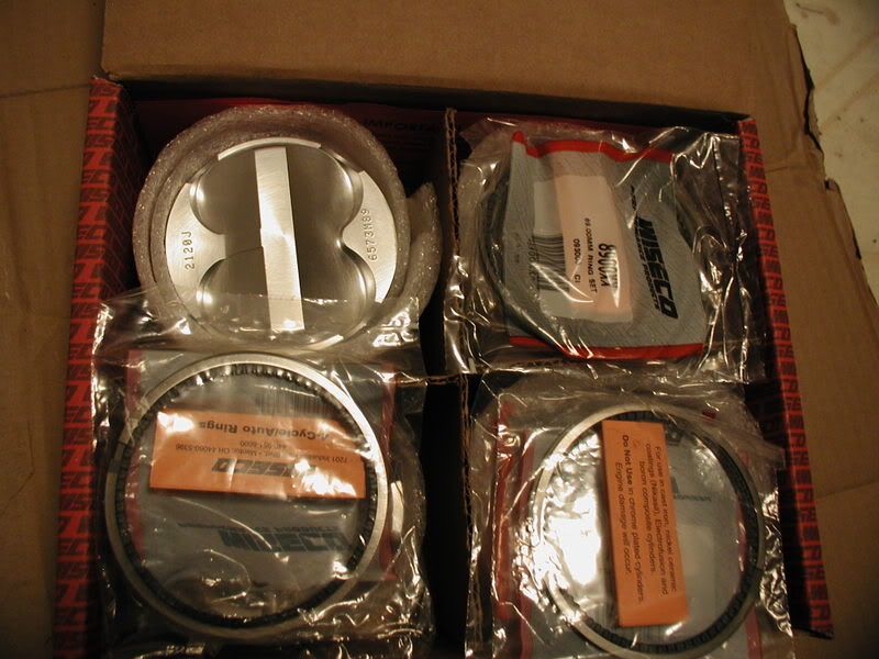 FS k24 wiseco 13.7cr pistons & rings OBO k24a2 Honda / Acura K20a