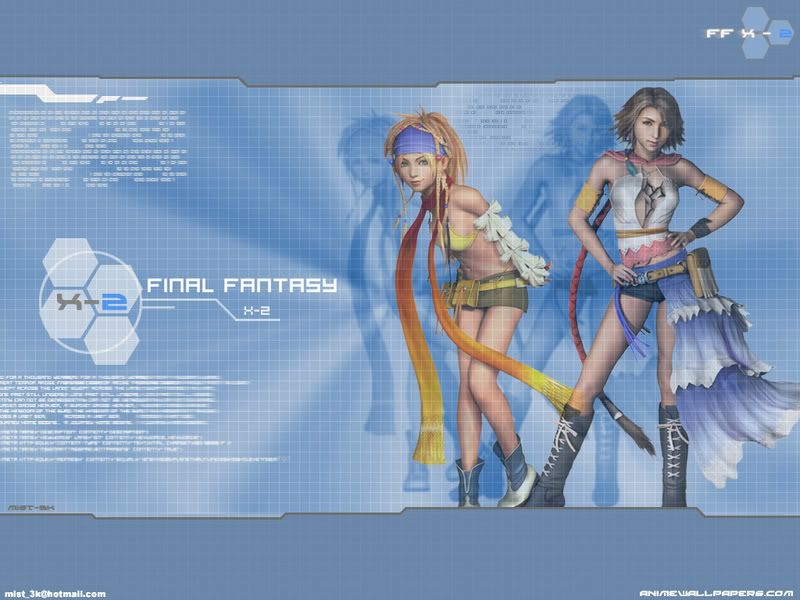 wallpaper final fantasy. Wallpaper Final Fantasy X2