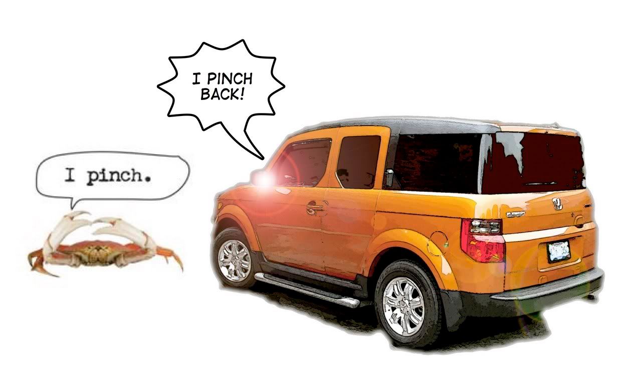 Honda element commercial with crab #2