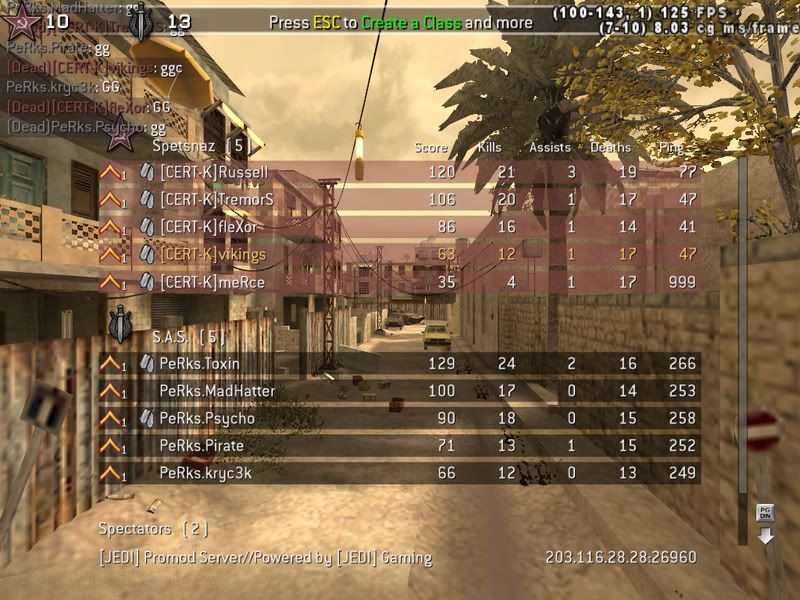 Backlot Cod4