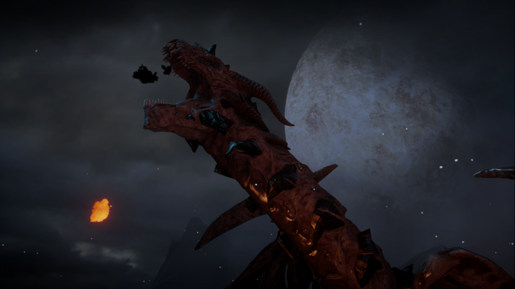 RedLyriumDragonAttackHavenInYourHeartSha