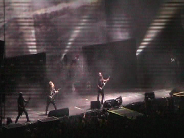 Slayer  August 4, 2007  Worcester, Massachusetts fuul stage shot