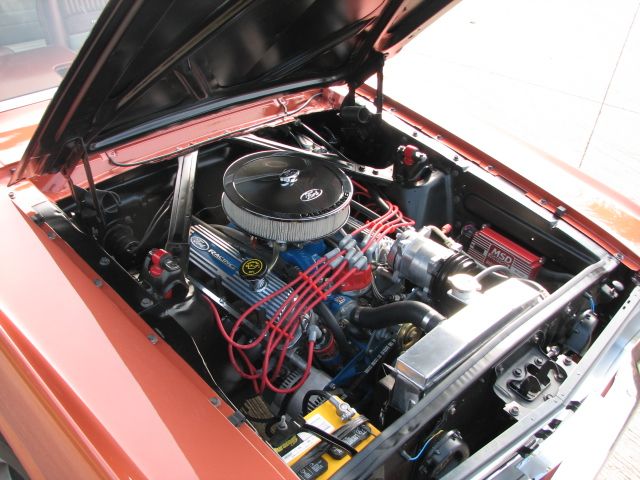 mustang engine bay wire tuck