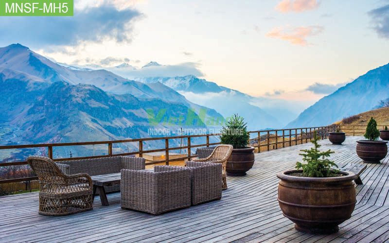 Chuyên cung cấp bàn ghế, sofa nhựa giả mây - 2