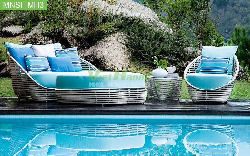 Chuyên cung cấp bàn ghế, sofa nhựa giả mây - 1