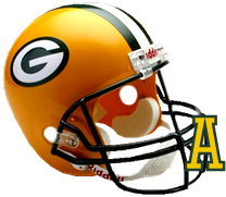 Green Bay Packers Helmut alphabet Pictures, Images and Photos