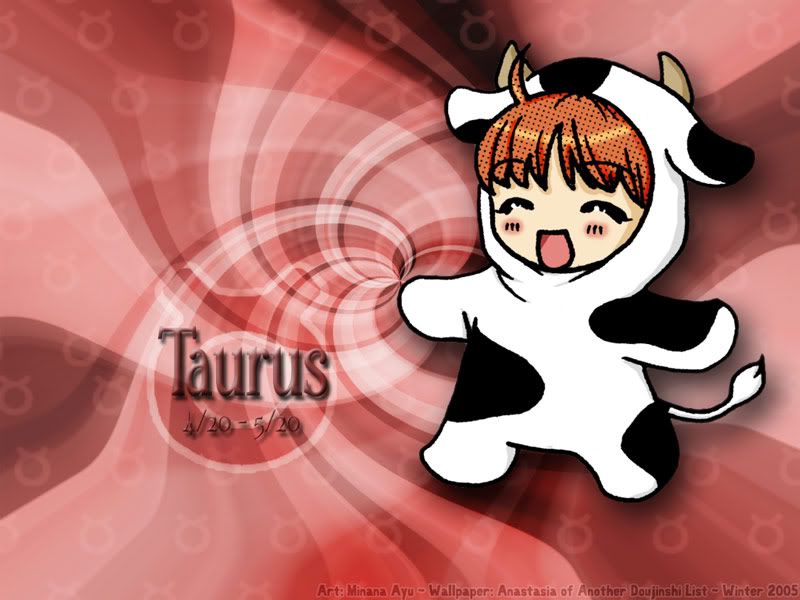 backgrounds for desktop cute. Cute Taurus Wallpaper Image