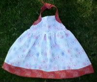 Sweet Summer Halter Dress- Custom Size