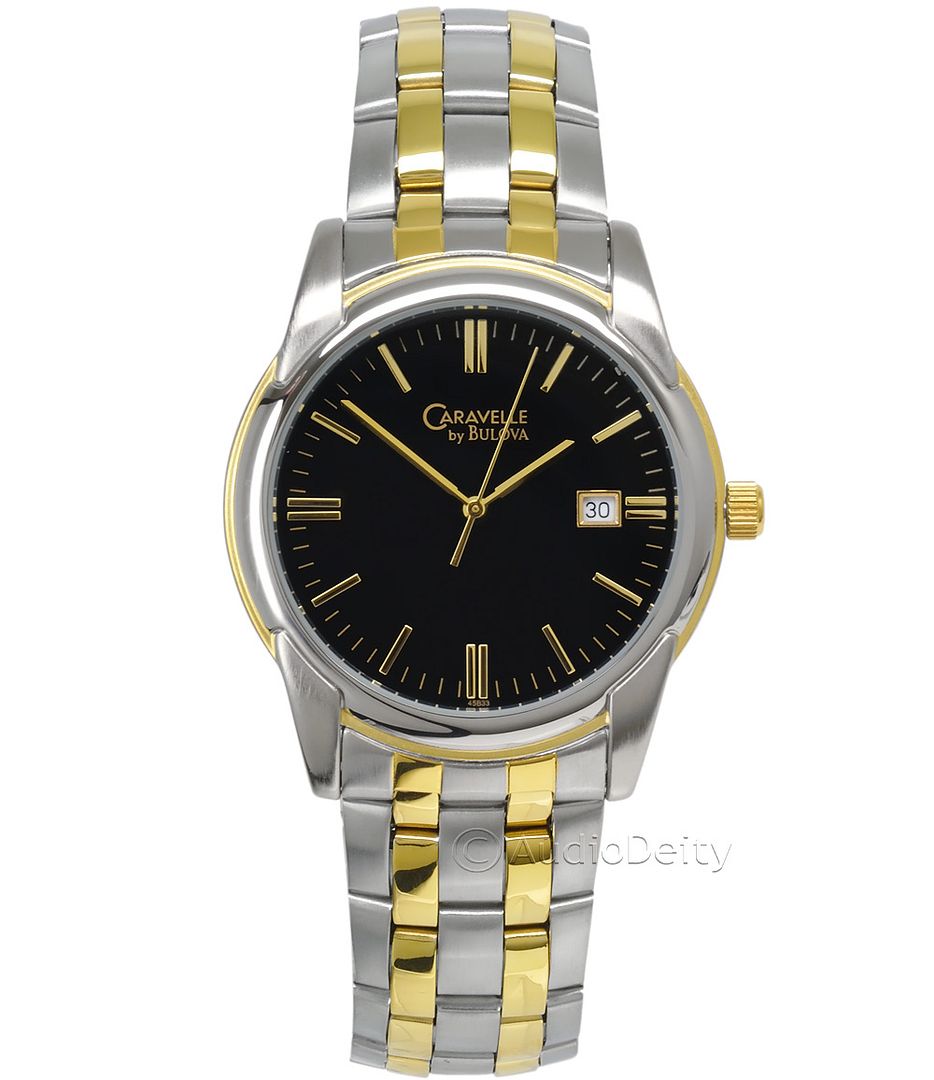 Caravelle by Bulova Men's Two-Tone Dress Watch w/ Calendar