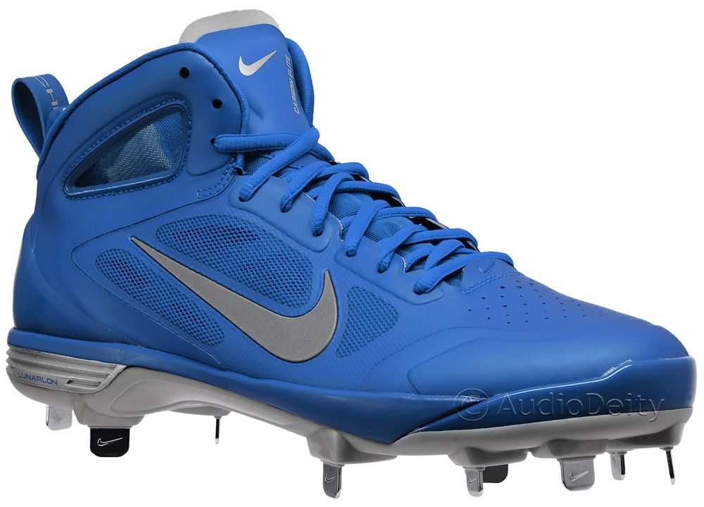 nike blue baseball cleats